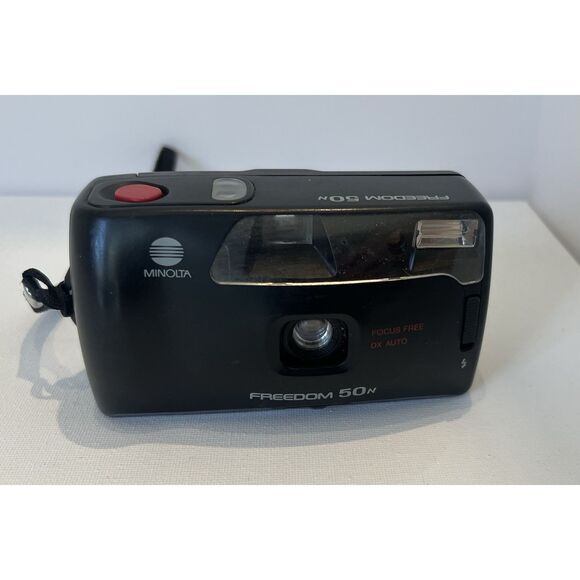 Minolta Freedom K Point And Shoot 35mm Camera Tested And Working Condition - Picture 2 of 5